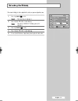 Preview for 29 page of Samsung CS-29200HE/HAC Owner'S Instructions Manual