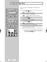 Preview for 32 page of Samsung CS-29200HE/HAC Owner'S Instructions Manual