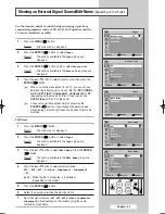 Preview for 35 page of Samsung CS-29200HE/HAC Owner'S Instructions Manual