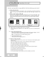 Preview for 38 page of Samsung CS-29200HE/HAC Owner'S Instructions Manual