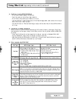 Preview for 39 page of Samsung CS-29200HE/HAC Owner'S Instructions Manual