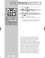 Preview for 40 page of Samsung CS-29200HE/HAC Owner'S Instructions Manual