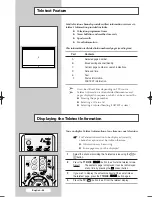 Preview for 48 page of Samsung CS-29200HE/HAC Owner'S Instructions Manual