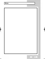 Preview for 59 page of Samsung CS-29200HE/HAC Owner'S Instructions Manual