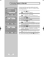 Preview for 20 page of Samsung CS-29555SP/HAC Owner'S Instructions Manual