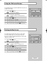 Предварительный просмотр 27 страницы Samsung cs-29A11SS Owner'S Instructions Manual