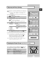 Preview for 21 page of Samsung CS-29D8NT Owner'S Instructions Manual