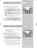 Preview for 11 page of Samsung CS-29M21FH Owner'S Instructions Manual