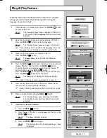 Preview for 13 page of Samsung CS-29M21FH Owner'S Instructions Manual