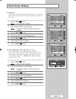 Preview for 23 page of Samsung CS-29M21FH Owner'S Instructions Manual