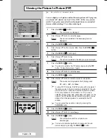 Preview for 36 page of Samsung CS-29M21FH Owner'S Instructions Manual