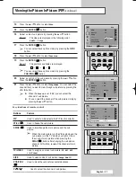 Preview for 37 page of Samsung CS-29M21FH Owner'S Instructions Manual