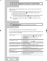 Preview for 44 page of Samsung CS-29M21FH Owner'S Instructions Manual