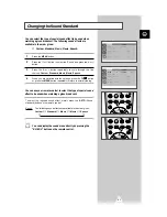 Предварительный просмотр 21 страницы Samsung CS-29Q1PW Owner'S Instructions Manual