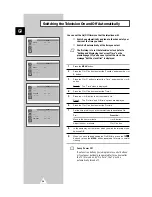 Preview for 28 page of Samsung CS-29Q1PW Owner'S Instructions Manual