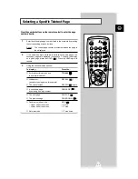 Preview for 31 page of Samsung CS-29Q1PW Owner'S Instructions Manual