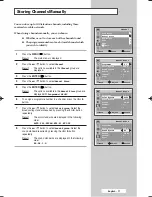 Preview for 17 page of Samsung CS-29Z30BP Owner'S Instructions Manual