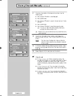 Preview for 18 page of Samsung CS-29Z30BP Owner'S Instructions Manual