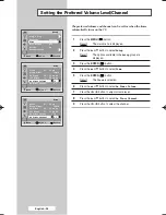 Preview for 36 page of Samsung CS-29Z30BP Owner'S Instructions Manual