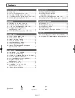 Preview for 3 page of Samsung CS-29Z40 Owner'S Instructions Manual