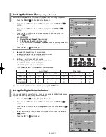 Preview for 17 page of Samsung CS-29Z40 Owner'S Instructions Manual