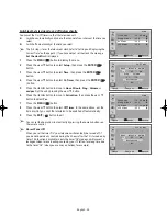 Preview for 25 page of Samsung CS-29Z40 Owner'S Instructions Manual