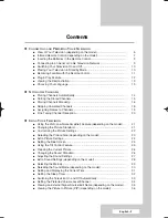 Preview for 3 page of Samsung CS-32500HEXA Owner'S Instructions Manual