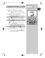 Preview for 11 page of Samsung CS-34A10HV Owner'S Instructions Manual