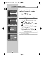 Preview for 20 page of Samsung CS-34A10HV Owner'S Instructions Manual