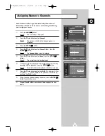 Preview for 21 page of Samsung CS-34A10HV Owner'S Instructions Manual