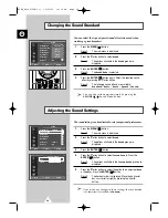 Preview for 30 page of Samsung CS-34A10HV Owner'S Instructions Manual