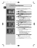 Preview for 36 page of Samsung CS-34A10HV Owner'S Instructions Manual