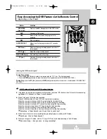 Preview for 49 page of Samsung CS-34A10HV Owner'S Instructions Manual