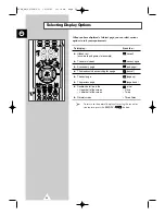 Preview for 52 page of Samsung CS-34A10HV Owner'S Instructions Manual