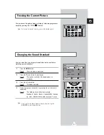 Preview for 25 page of Samsung CS-34Z6HE Owner'S Instructions Manual