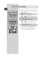 Preview for 26 page of Samsung CS-34Z6HE Owner'S Instructions Manual