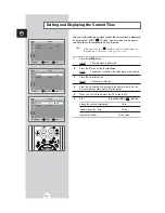 Preview for 30 page of Samsung CS-34Z6HE Owner'S Instructions Manual