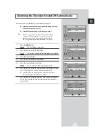 Preview for 31 page of Samsung CS-34Z6HE Owner'S Instructions Manual