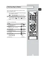 Preview for 35 page of Samsung CS-34Z6HE Owner'S Instructions Manual