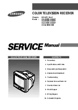 Samsung CS14F10MJ0XBWT Service Manual preview