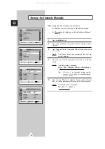 Preview for 14 page of Samsung CS20Q1 Owner'S Instructions Manual