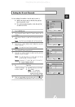 Preview for 19 page of Samsung CS20Q1 Owner'S Instructions Manual