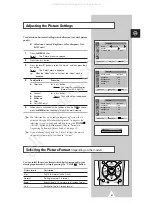 Preview for 21 page of Samsung CS20Q1 Owner'S Instructions Manual