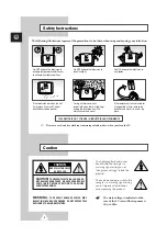 Предварительный просмотр 2 страницы Samsung CS21A0 Owner'S Instructions Manual