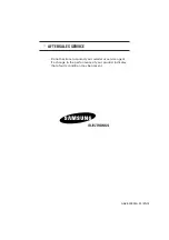 Предварительный просмотр 36 страницы Samsung CS21A0 Owner'S Instructions Manual