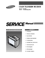 Samsung CS21A9W2QS/MUR Service Manual preview