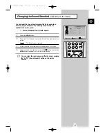 Предварительный просмотр 19 страницы Samsung CS21B2 Owner'S Instructions Manual