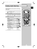 Предварительный просмотр 29 страницы Samsung CS21B2 Owner'S Instructions Manual