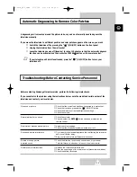 Предварительный просмотр 33 страницы Samsung CS21B2 Owner'S Instructions Manual