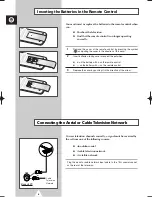 Preview for 8 page of Samsung CS21D8 Owner'S Instructions Manual